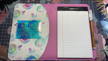 Sweetly Noted NOTEPAD Cover pattern Acrylic Templates PREORDER ONLY SHIPPING IN FEBRUARY