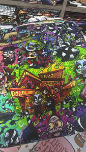 Backstitch fabrics vinyl - Personal destash