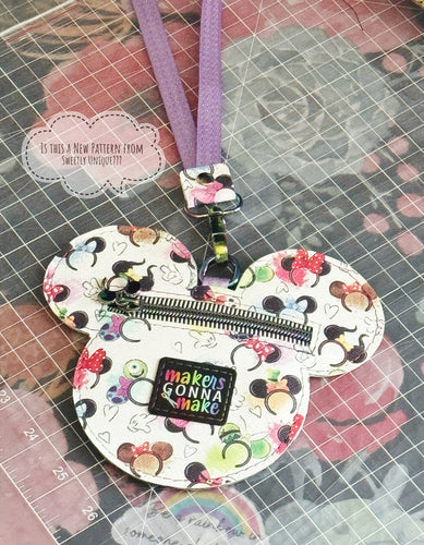 Mouse Couture Lanyard templates