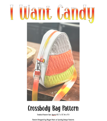 I Want Candy - Candy Corn Crossbody PDF Pattern DIGITAL DOWNLOAD ***(NOT A PHYSICAL PRODUCT)***